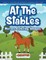 At the Stables, Horses Coloring Images - Adult Coloring Books Horses Edition