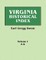 Virginia Historical Index. in Two Volumes. by E. G. Swem, Librarian of the College of William and Mary. Volume One