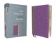 NIV, Thinline Bible, Giant Print, Imitation Leather, Gray/Purple, Red Letter Edition