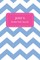 Jody's Pocket Posh Journal, Chevron
