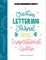 Creative Lettering Journal with Inspirational Quotes