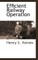 Efficient Railway Operation