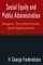 Social Equity and Public Administration