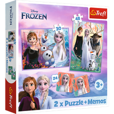 TREFL FROZEN Puzzle set with memo cards Frozen II