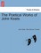 The Poetical Works of John Keats