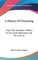 A History Of Preaching