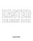 Easter Coloring Book for Children - Create Your Own Doodle Cover (8x10 Softcover Personalized Coloring Book / Activity Book)