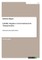 Liability Regimes in International Air Transportation