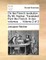 On the French Revolution. by Mr. Necker. Translated from the French. in Two Volumes. ... Volume 2 of 2