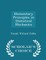 Elementary Principles in Statistical Mechanics - Scholar's Choice Edition