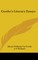 Goethe's Literary Essays