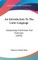 An Introduction to the Latin Language