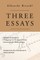 Three Essays