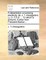 A Dissertation Concerning Electricity. by J. T. Desaguliers, LL.D. F.R.S. ... to Which Is Annex'd, a Letter from President Barbot ...