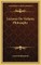 Lectures on Vedanta Philosophy