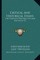 Critical and Historical Essays
