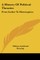 A History Of Political Theories