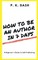 How to Be an Author in 7 Days