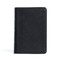 CSB Large Print Compact Reference Bible, Black Leathertouch