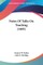 Notes Of Talks On Teaching (1885)