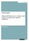 Women and Resource Use - A study of rural women in a spiny desert region in Madagascar