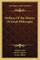 Outlines Of The History Of Greek Philosophy
