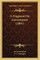 A Fragment on Government (1891)