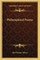 Philosophical Poems