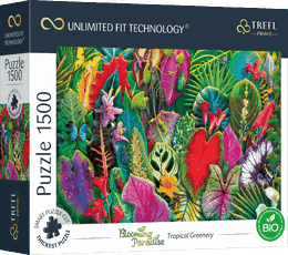 TREFL Prime Puzzle Tropical Greenery, 1500 pcs TREFL Prime Puzzle Tropical Greenery, 1500 pcs
