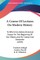 A Course Of Lectures On Modern History