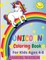 Unicorn Coloring Book For Kids Ages 4-8