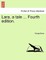 Lara, a Tale ...Canto I. Fourth Edition.