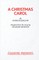 A Christmas Carol