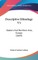 Descriptive Ethnology V1