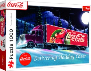 TREFL Puzzle Coca-Cola: Christmas Caravan, 1000 pcs