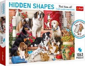 TREFL puzzle Doggy fun 1000 pcs TREFL puzzle Doggy fun 1000 pcs