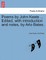 Poems by John Keats ... Edited, with Introduction and Notes, by Arlo Bates.