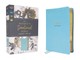 Niv, Women's Devotional Bible, Large Print, Leathersoft, Teal, Comfort Print