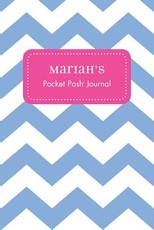 Mariah's Pocket Posh Journal, Chevron Mariah's Pocket Posh Journal, Chevron