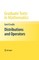 Distributions and Operators