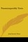 Passamaquoddy Texts