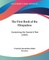 The First Book of the Hitopadesa
