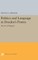 Politics and Language in Dryden's Poetry