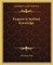 Progress in Spiritual Knowledge