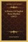 A History Of English Prose Rhythm (1912)