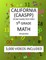 5th Grade CALIFORNIA CAASPP 2019 MATH, Test Prep