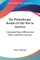 The Philanthropic Results Of The War In America