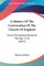 A History Of The Convocation Of The Church Of England