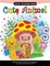 Cute Animal Adult Coloring Book