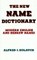 The New Name Dictionary